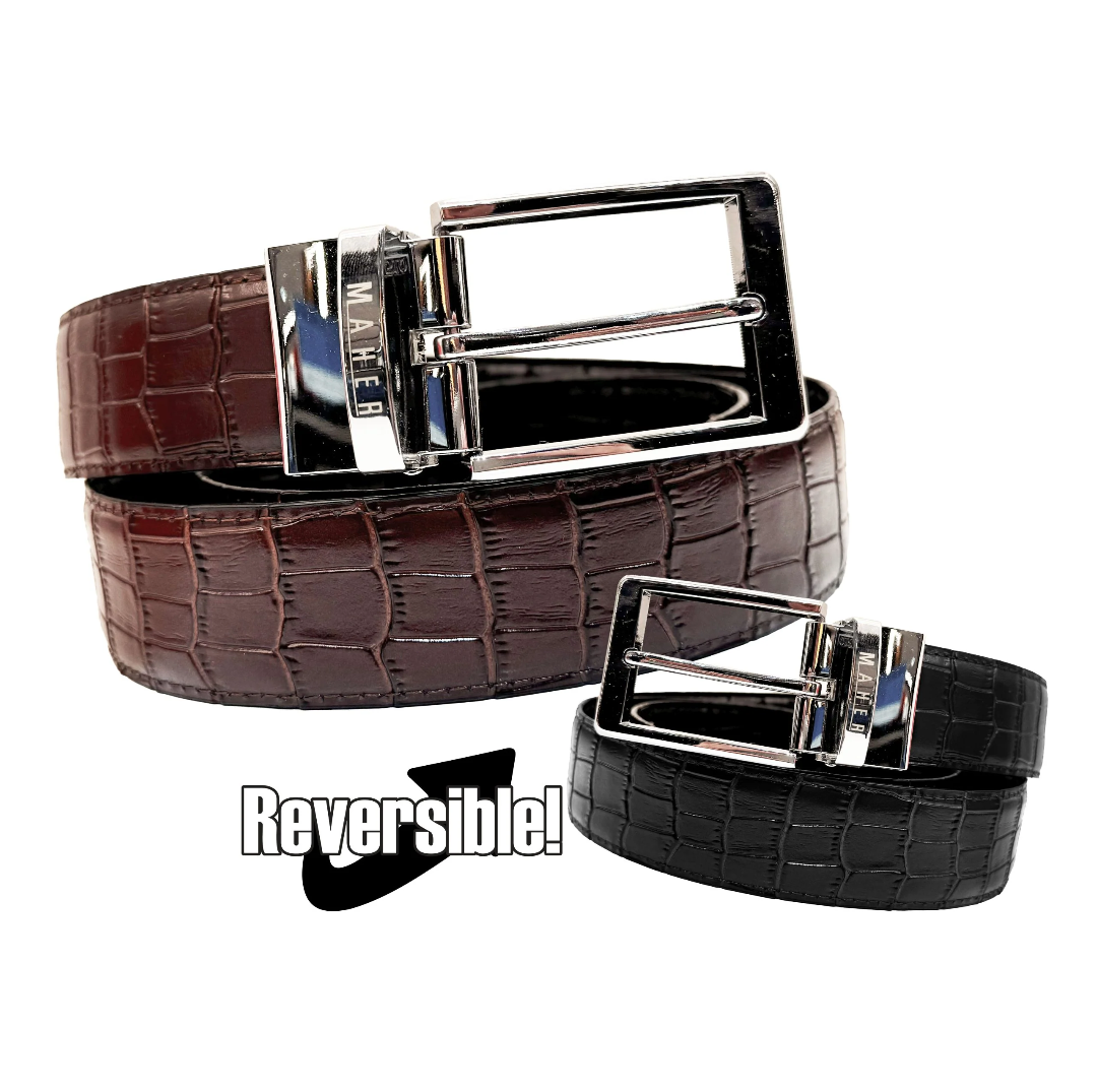 MENS BELT RJB7447P2 - Black/brown